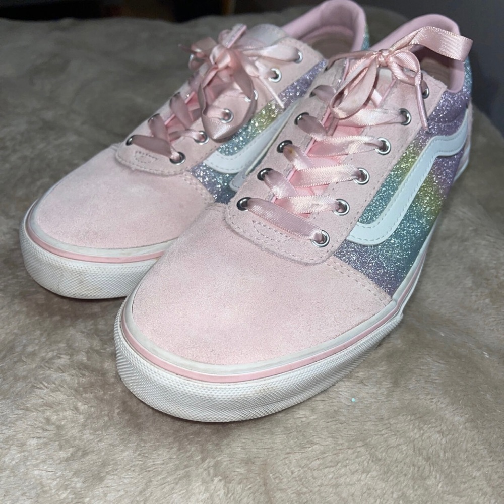 Vans pink sneakers